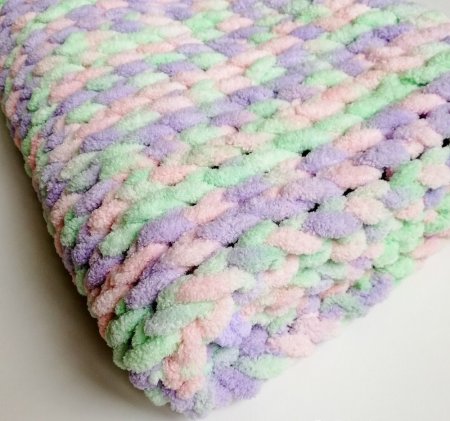 Нитки Ализе Пуффи плед