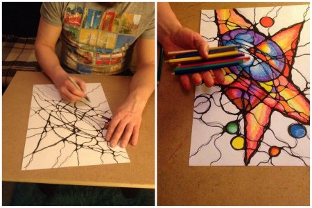 Нейрографика дерево Пискарева