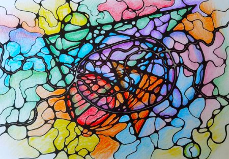 Галатея Вьетнам Нейрографика