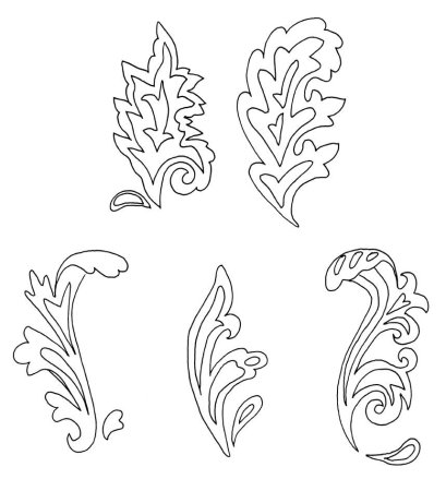 Узоры для тиснения