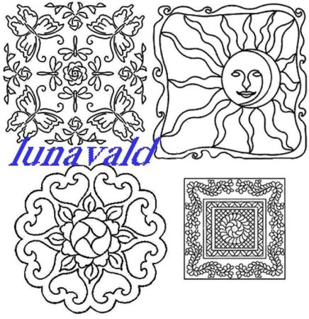 Узоры для тиснения по фольге