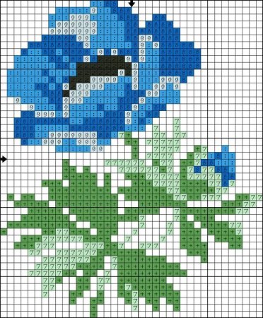 Вышивка крестом несложная