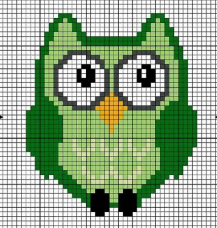 Схемы вышивки на вязаных изделиях для детей