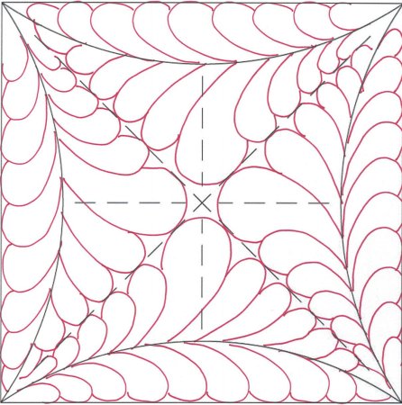 Стёжка узор