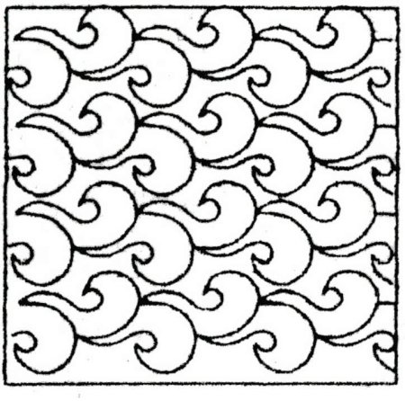 Узор для Стежки покрывала