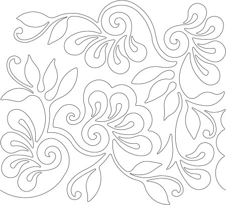 Схемы для Стежки бордюра квилта