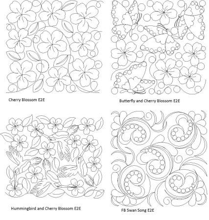 Узоры для стегания одеял