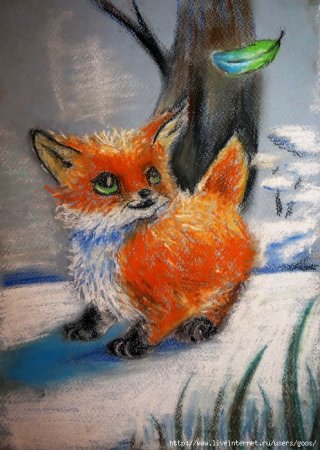 Рисование пастелью для детей