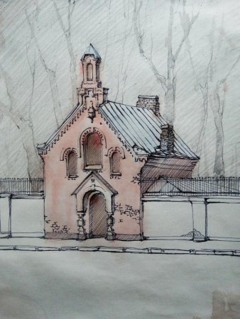 Современная архитектура рисунок