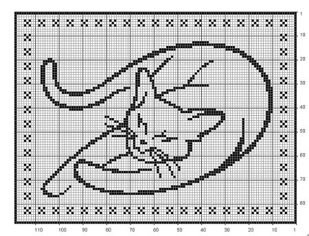 Орнаменты для вышивки ковровой техникой