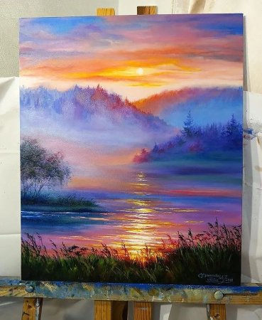 Живопись акрилом