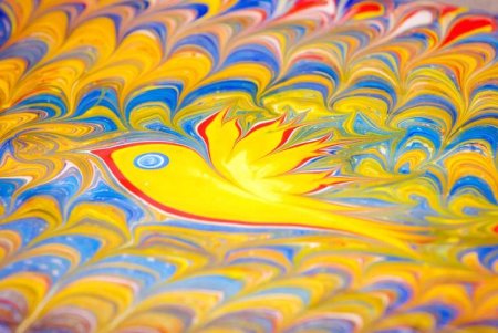 Рисование эбру для детей