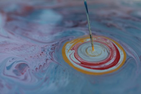 Эбру-рисование на воде мастер класс