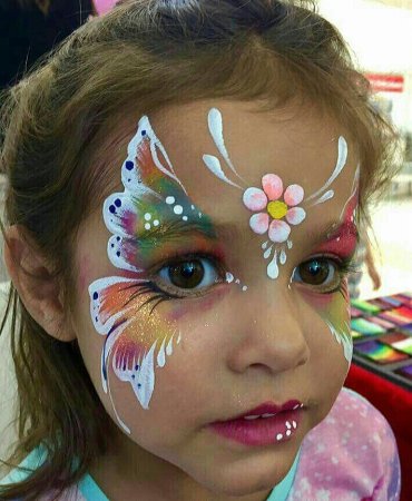 Красивый аквагрим