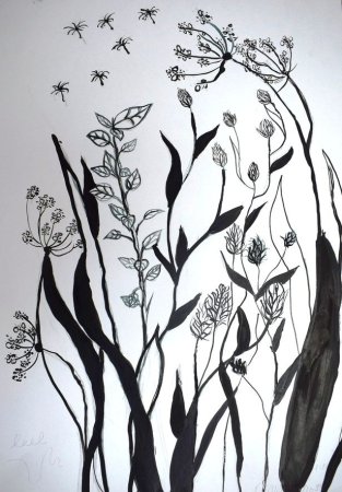 Графика тушь Матисс