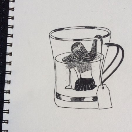 Грустные рисунки для скетчбука легкие