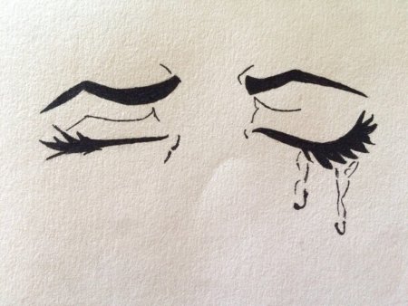 Грустные рисунки