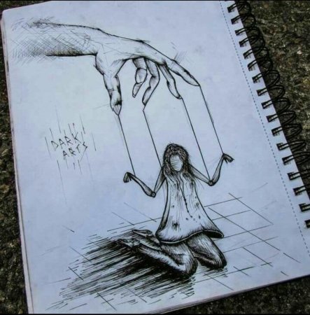 Странные рисунки карандашом