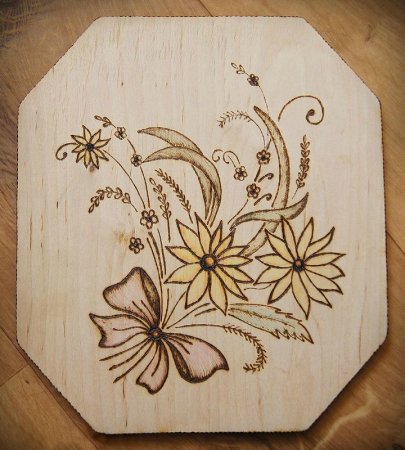 Панно Выжигание по дереву