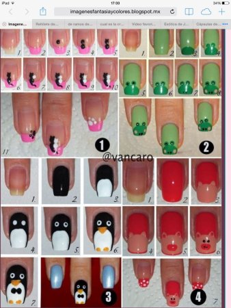 Дизайны на типсах для начинающих