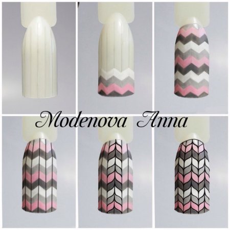 Узоры на типсах для начинающих пошагово