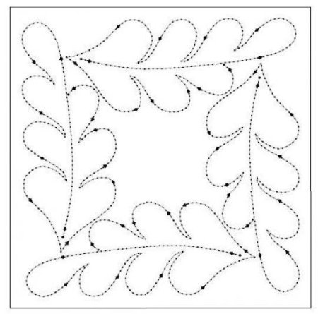 Схемы Стежки для квилтинга