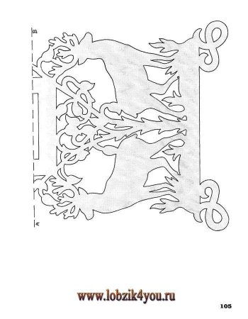 Узоры для выпиливания ручным лобзиком