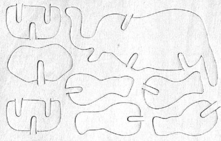 Трафареты поделок электролобзиком