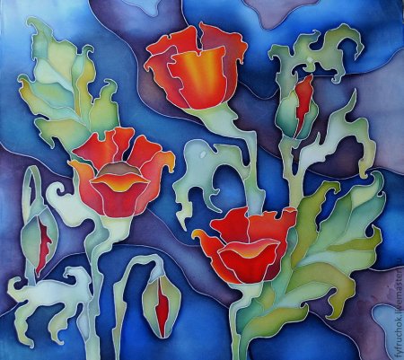 Холодный батик для детей