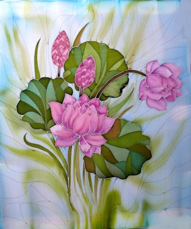 Декоративная сюжетная композиция