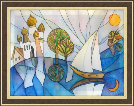 Батик цветы для начинающих