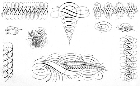 Каллиграфические рисунки