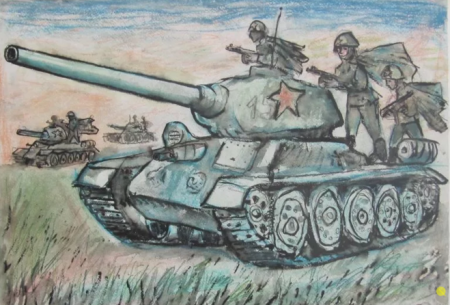 Рисунки о войне для срисовки
