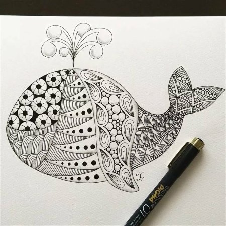 Техника Зентангл для начинающих