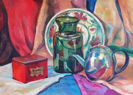 Натюрморт акрилом