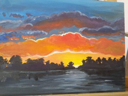 Рисование темперными красками