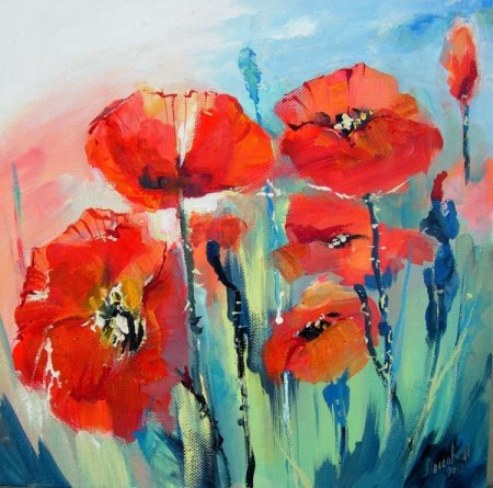 Рисование темперой