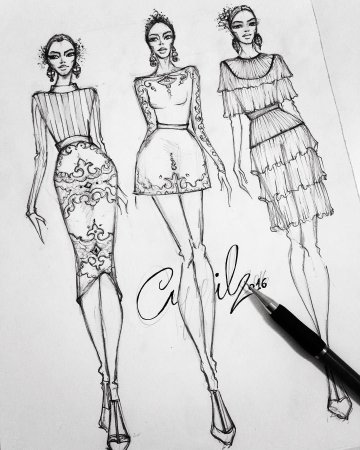 Идеи для дизайнера одежды