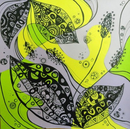 Абстрактно декоративная композиция