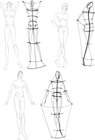 Эскизы одежды дизайнеров для начинающих