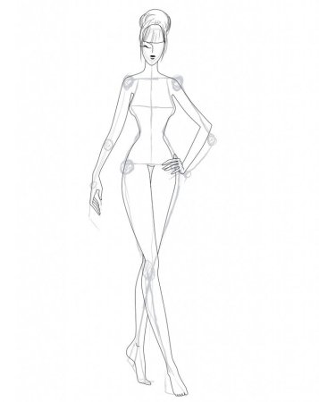 Фэшн фигуры для рисования