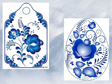 Гжель роспись тарелки