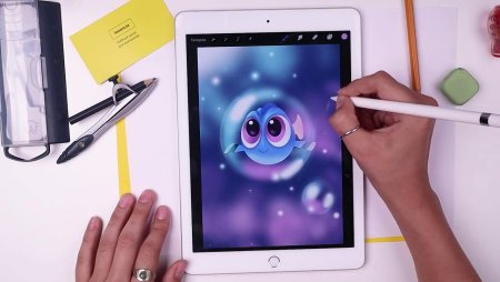 IPAD Pro рисование Procreate