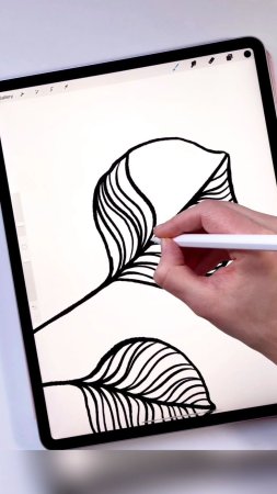 Лёгкие рисунки на айпаде