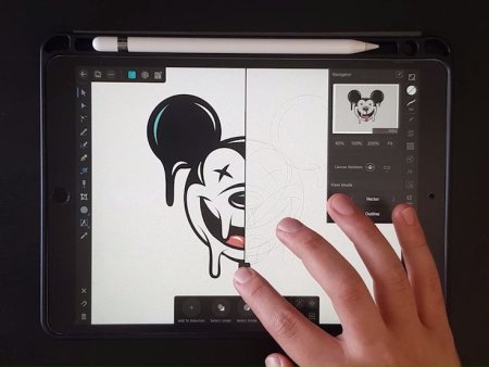 IPAD Pro рисование Procreate