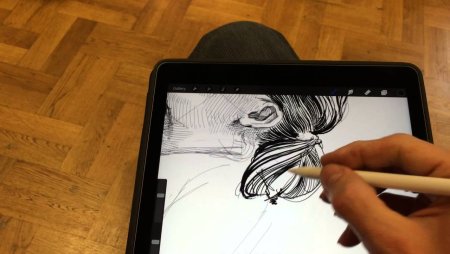 Рисунки на айпаде легкие