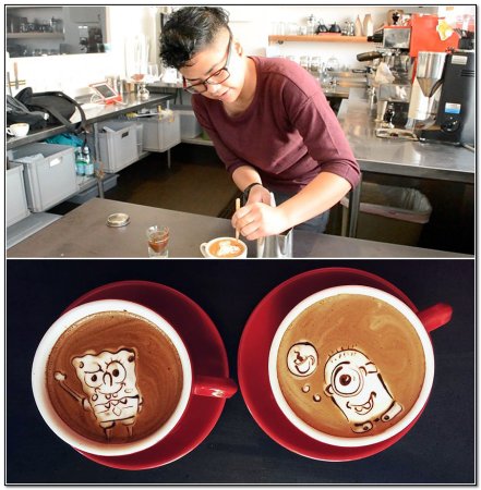 Латте арт уроки для начинающих