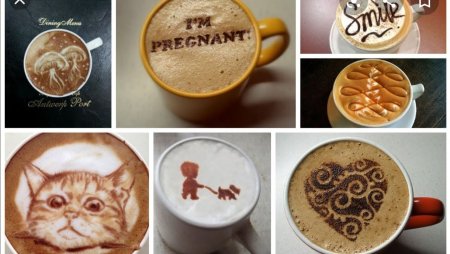 Капучино латте арт