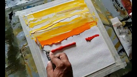 Живопись шпателем