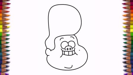 Гедеон Гравити Фолз для срисовки